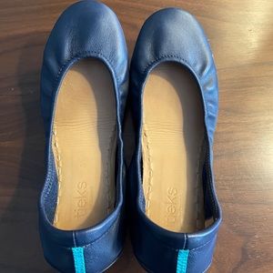 Tieks Navy blue size 8 liked new